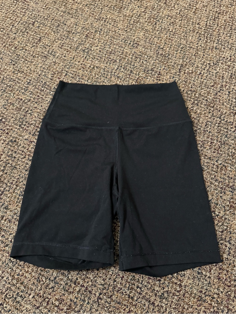 Yogalicious Black High-Rise Bike Shorts